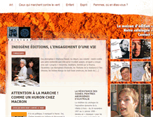 Tablet Screenshot of indigene-editions.fr